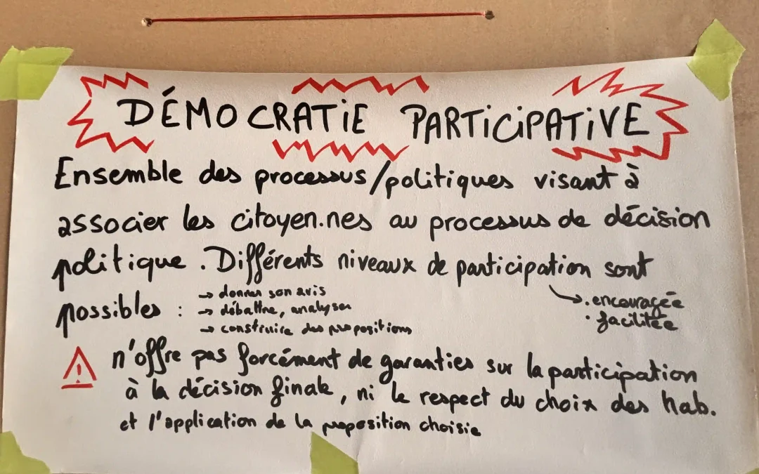 Journée  « Démocratie participative – Qu’en savons-nous ? enjeux et perspectives ». Le compte-rendu !