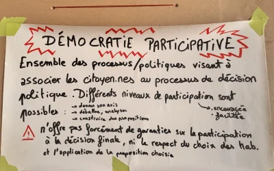 Journée  « Démocratie participative – Qu’en savons-nous ? enjeux et perspectives ». Le compte-rendu !